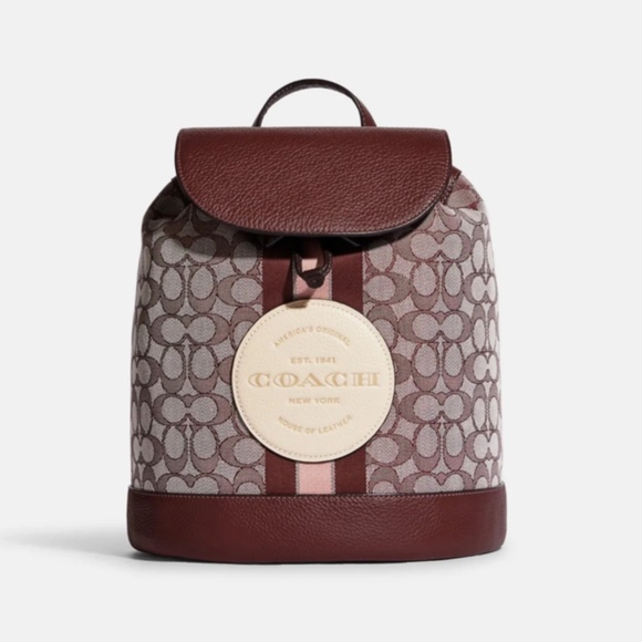 Coach Dempsey Drawstring Backpack NEW - Picture 1 of 3